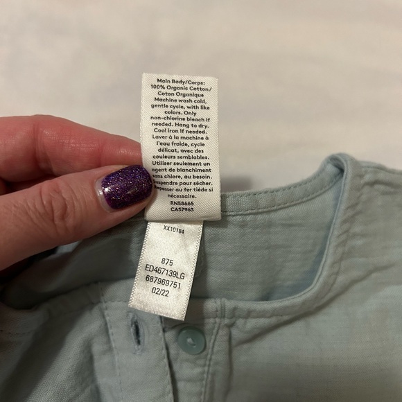 Open Edit Romper and shorts size 4 100% cotton 2 piece bundle - Picture 5 of 10